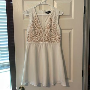 Lulus White Crochet Dress